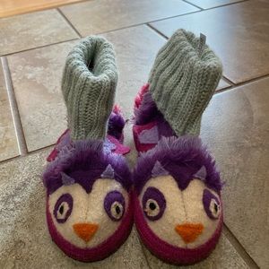 Garnet hill kids boiled wool slipper boots